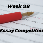 Topics: Essay Competition Week 38.